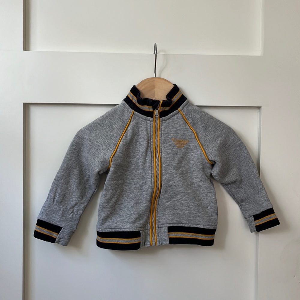 ARMANI baby bomber sweatshirt